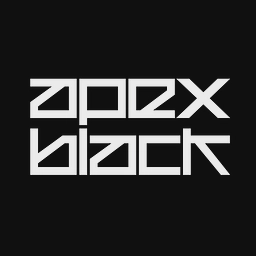 Apex Black logo